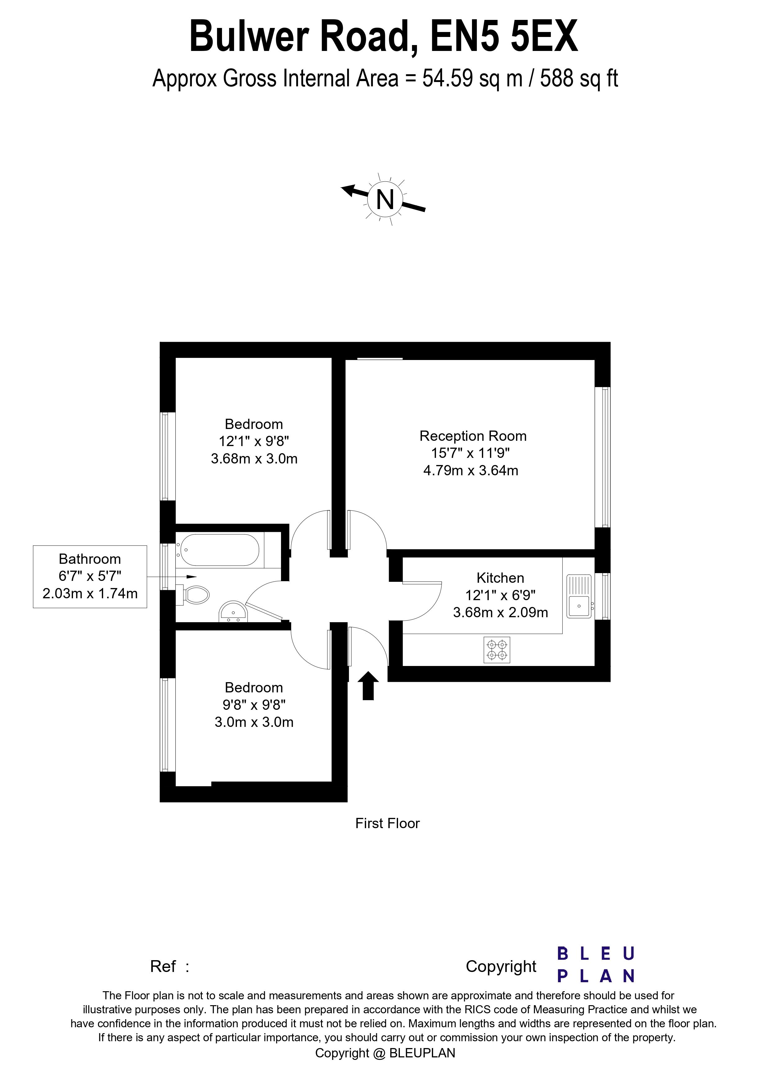 Bulwer Road floorplan